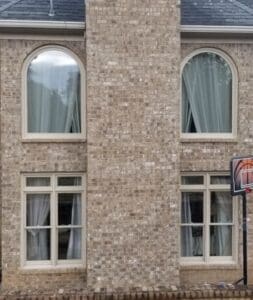 Beige windows