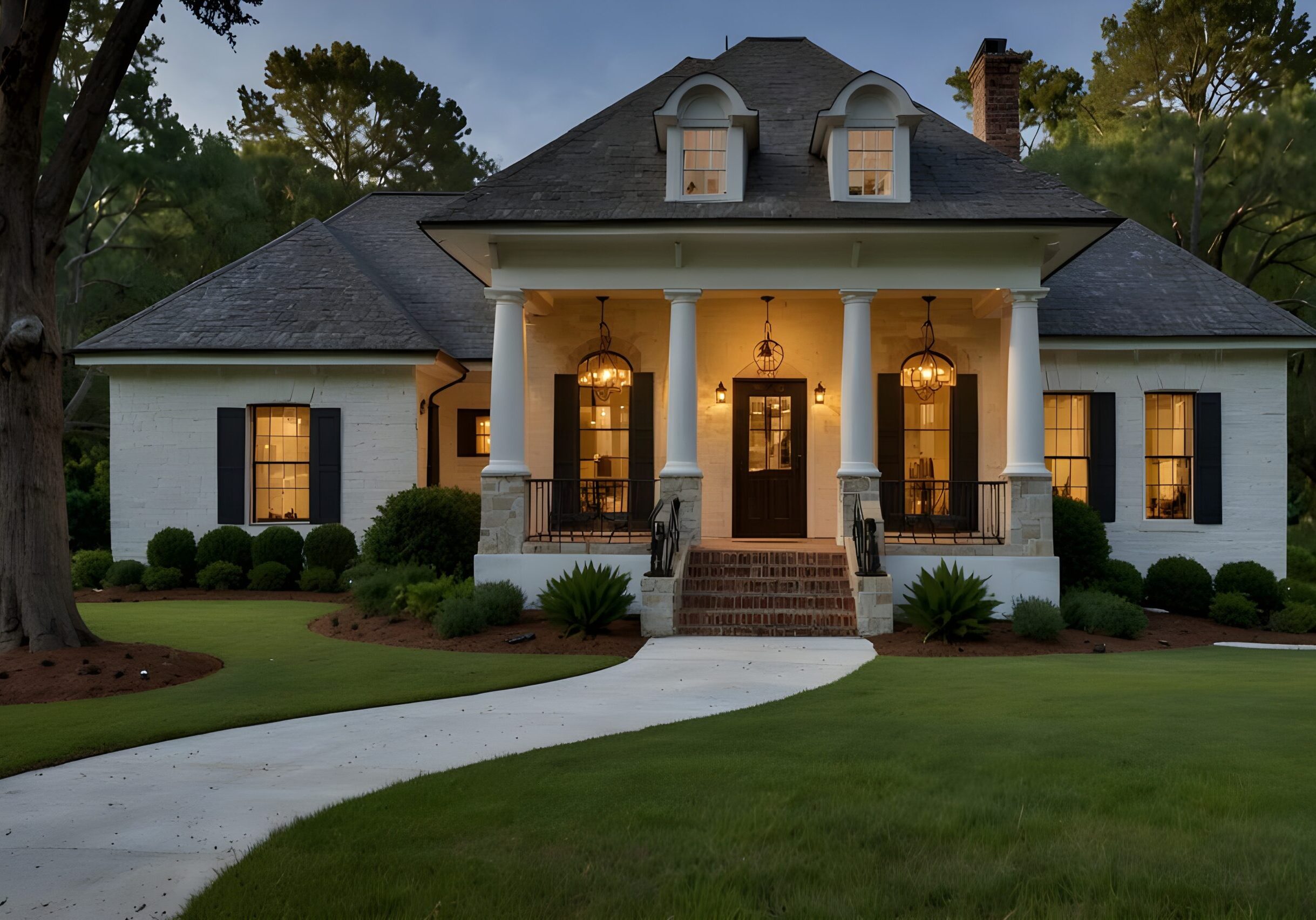 Beautiful designer southern home.