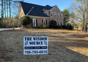 Double-Hung Windows with Trim Capping